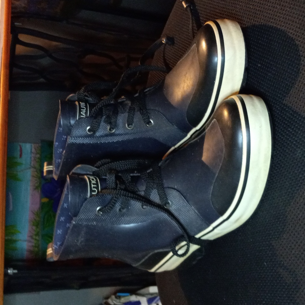 GUC! Nautical Navy Blue Rain Boots